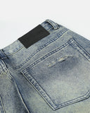 Stud Distressed Bootcut Jeans | Inflation Streetwear
