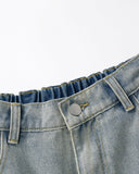 Structured Washed Denim Shorts | Inflation Streetwear INFLATION