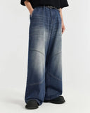 INFLATION Washed Baggy Jeans INFLATION