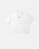 White Logo Boxy Tees | Inflation Streetwear INFLATION