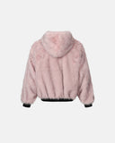 Reversible Faux Fur Hooded Jacket |  Inflation Streetwear INFLATION