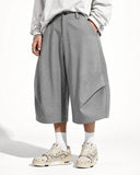 Pleated Barrel Tailored Bermuda Shorts | Inflation Streetwear