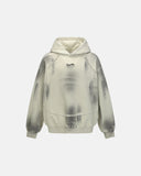 Washed Raw Edge Boxy Hoodie | Inflation Streetwear