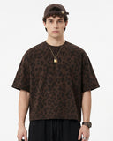 Leopard Print Boxy T-Shirt | Inflation Streetwear INFLATION