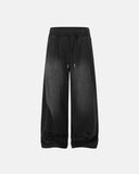 Acid Washed Distressed Baggy Sweatpants | Inflation Streetwear INFLATION