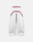 Grey Striped Baggy Sweatpants | Inflation Streetwear INFLATION