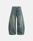 Distressed Ripped Baggy Jeans | Inflation Streetwear INFLATION