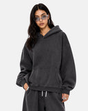Washed Boxy Hoodie Set | Inflation Streetwear