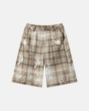 relaxed fit streetwear longline shorts