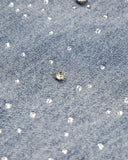 Studded Rhinestone Baggy Jeans | Inflation Streetwear INFLATION