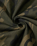 Camo Cursive Print Boxy Tee | Inflation Streetwear INFLATION