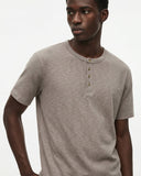 Blank Henley Neck Casual T-Shirt | Inflation Streetwear INFLATION