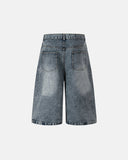 Star Rhinestone Denim Shorts | Inflation Streetwear INFLATION