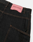 Raw Tribal Graphic Barrel Jeans | Inflation Streetwear