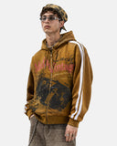 Vintage Graphic Zip-Up Hoodie | Inflation Streetwear