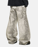 Leopard Print Wide Leg Pants | Inflation Streetwear