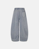 Washed Embroidered Star Barrel Sweatpants | Inflation Streetwear