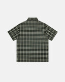 Lettering Embroidery Plaid Shirts | Inflation Streetwear INFLATION