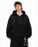 INFLATION Monkey Wash French Terry Zip Up Hoodies