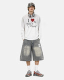 Washed Music Long Sleeve T-Shirt | Inflation Streetwear