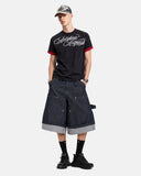 Black Script Graphic T-Shirt | Inflation Streetwear