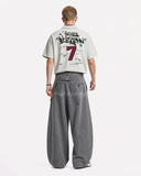 clean wide leg pants product view