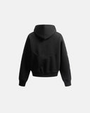 Vintage Punk Contrast Print Zip Hoodie | Inflation Streetwear