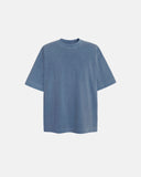 minimal washed tee in soft cotton fabric