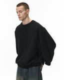 Batwing Sleeve Fleece Crewneck Sweatshirt | Inflation Streetwear INFLATION