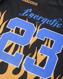 NO.23 & Flame Print Mesh Tees | Inflation Streetwear INFLATION
