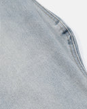 Light Wash Wide Leg Graphic Jeans | Inflation Streetwear