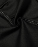 black denim texture close up