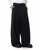 Metal Hook Wide-Leg Suit Pants | Inflation Streetwear INFLATION
