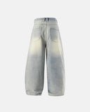 Acid Washed Super Baggy Jeans | Inflation Streetwear INFLATION