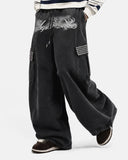 Studded Cargo Baggy Sweatpants | Inflation Streetwear