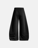 Printed Lace-Up Graphic Barrel Sweatpants | Inflation Streetwear
