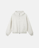 Mock Neck Double Zip Up Hoodies | Inflation Streetwear