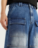 Acid Washed Carpenter Jorts | Inflation Streetwear INFLATION