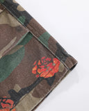 Floral Camo Cargo Longline Shorts | Inflation Streetwear INFLATION