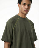 Contrast Color Stiching Stretch T-shirt | Inflation Streetwear INFLATION