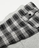 Plaid Layered Baggy Sweatpants | Inflation Streetwear INFLATION