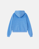 Vintage Washed Waffle Zip Up Hoodie | Inflation Streetwear