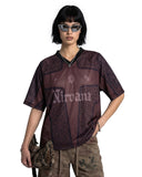 Tribal Pattern Mesh Jersey | Inflation Streetwear INFLATION