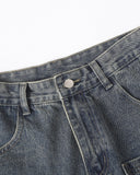 Multi-Pocket Baggy Barrel Jeans | Inflation Streetwear INFLATION