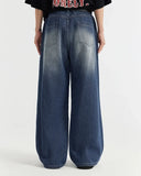 INFLATION Washed Baggy Jeans INFLATION