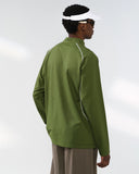 Quick-Dry Quarter Zip Up Long Sleeve Tee | INFLATION Streetwear INFLATION