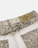 Leopard Print Wide Leg Pants | Inflation Streetwear