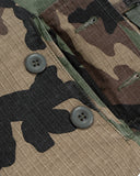 Oversized Camo Cargo Longline Shorts | Inflation Streetwear INFLATION