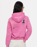 Graffiti Washed Zip Up Hoodie | Inflation Streetwear