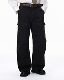 Multi Pockets Garment Washed Cargo Pants | Inflation Streetwear INFLATION